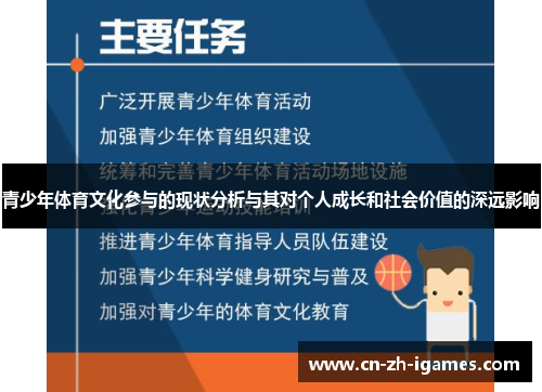 青少年体育文化参与的现状分析与其对个人成长和社会价值的深远影响